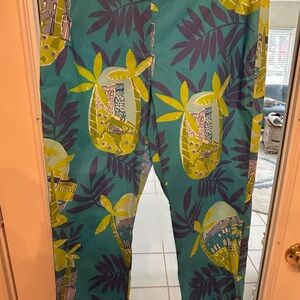 Lilly Pulitzer Tropical Teal Pants